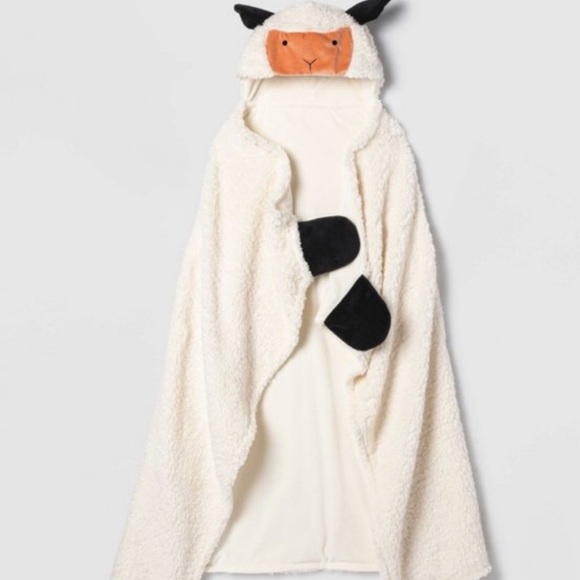 Pillowfort Bedding Cute Pillowfort Lamb Hooded Wearable Blanket